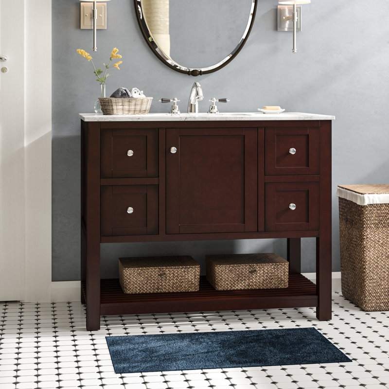 Three Posts™ Binne 42" Single Bathroom Vanity Set & Reviews | Wayfair